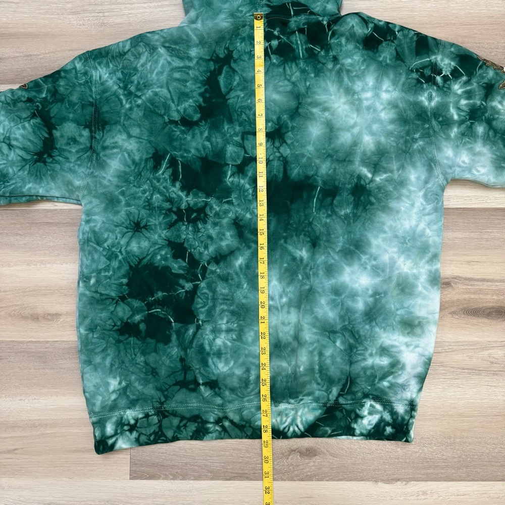 Civil Regime Aqua Marble Roses Pullover Hoodie, Drawcord, Men’s XL - Picture 8 of 8